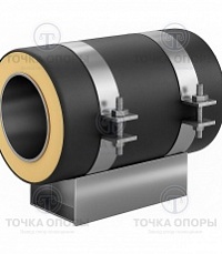 Скользящая опора СПОн 530/630.100 подкладная надземная для труб в ППУ